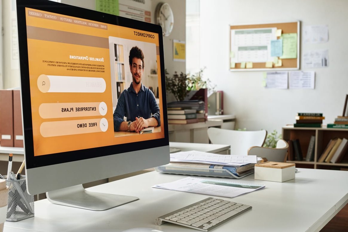 modern house website