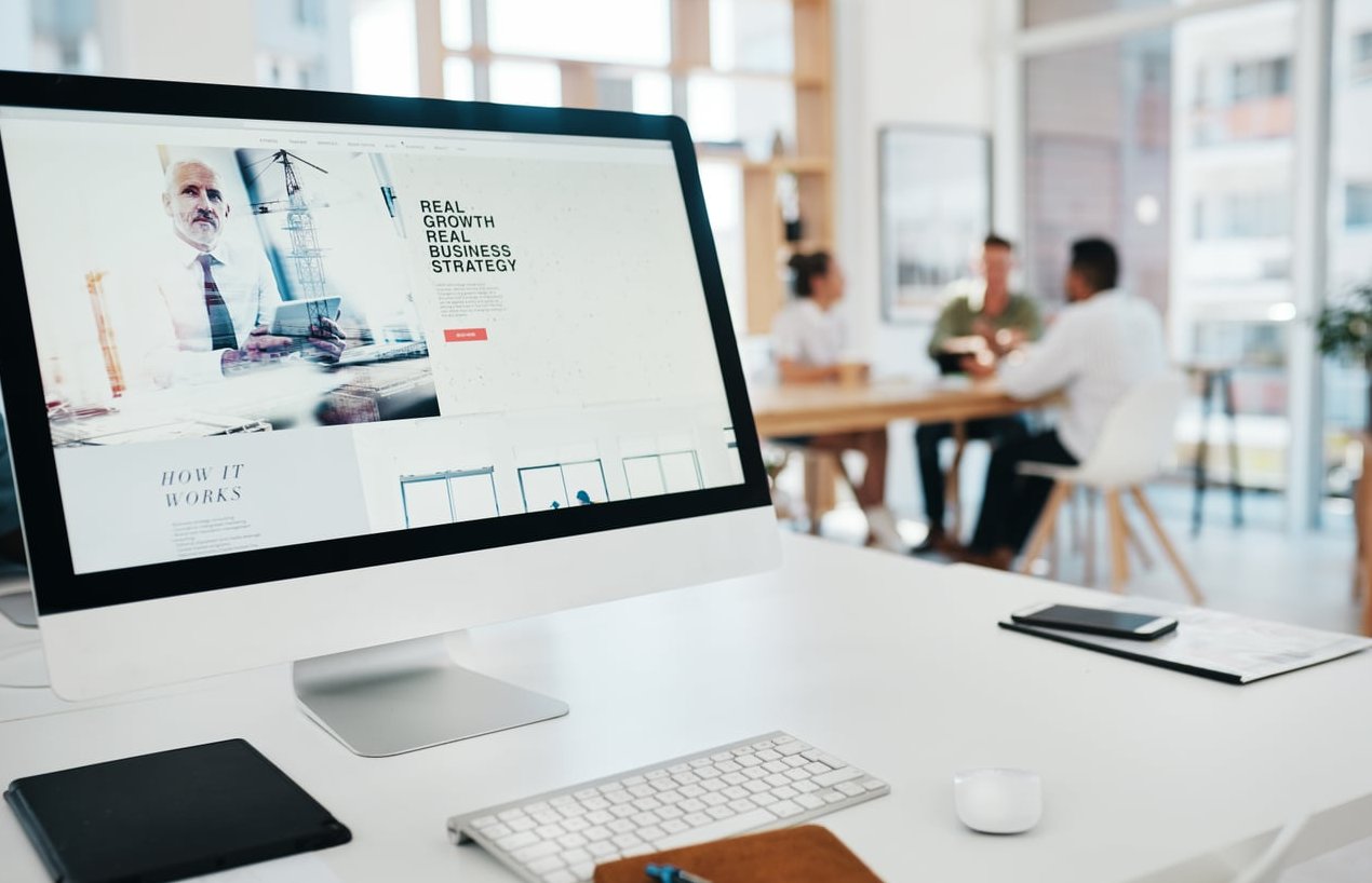 modern house website